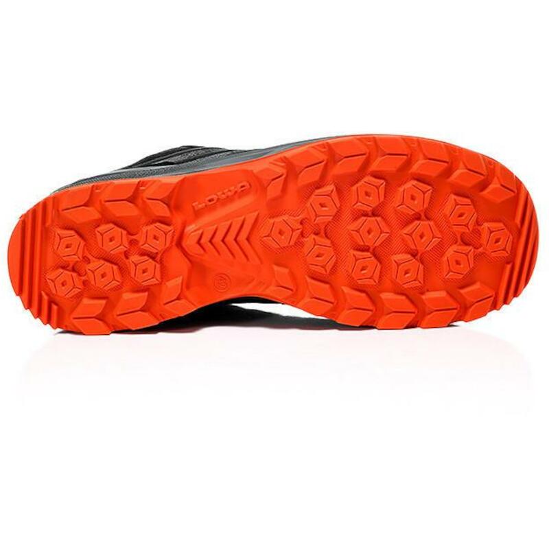 LAGE SCHOEN - LOWA LARROX WORK GTX - S3 ZWART EN ORANJE 45