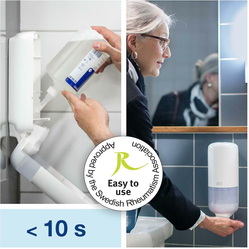 HUIDREINIGER HANDEN - TORK 420501 - VLOEIBAAR PREMIUM 1000 ML