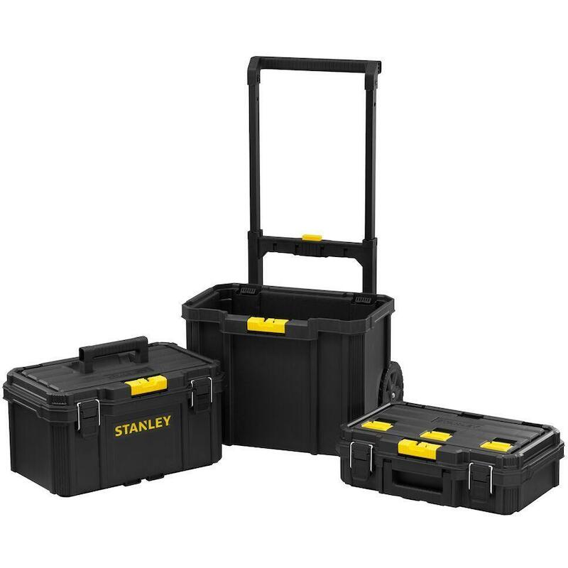 Stanley - Modular rolling toolbox - STST83319-1 - 3-IN-1 - 80 l - 45 kg - 550 x 400 x 740 mm - 03163281