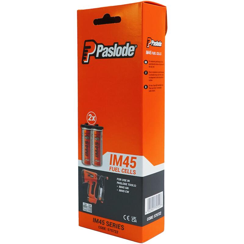 CARTOUCHE DE GAZ IM45       575722    (2PC)PASLODE