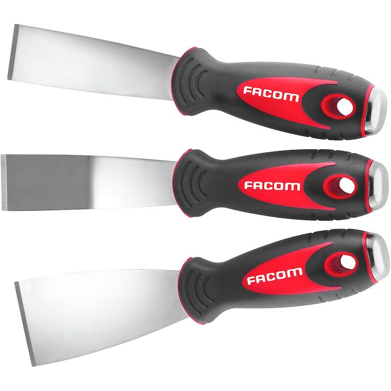 Facom - Jeu de 3 grattoirs en acier inoxydable - 235.J1PB - 03169428