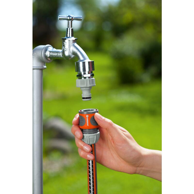Gardena - Aansluitset - 18285-20 - 13 mm (1/2") en 15 mm (5/8") - Kunststof - 02633679