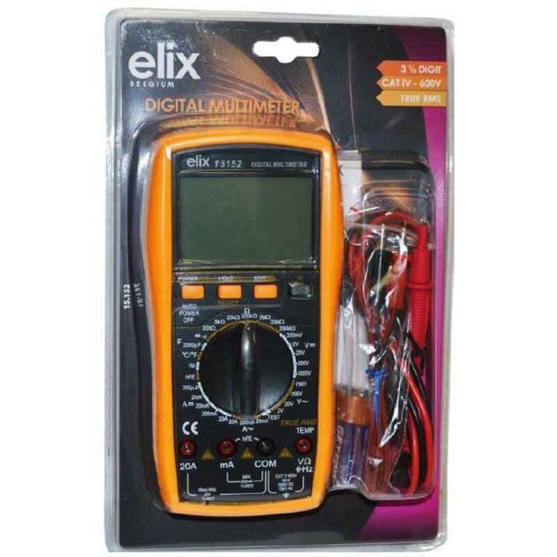MULTIMÉTRE DIGITAL          15152             ELIX