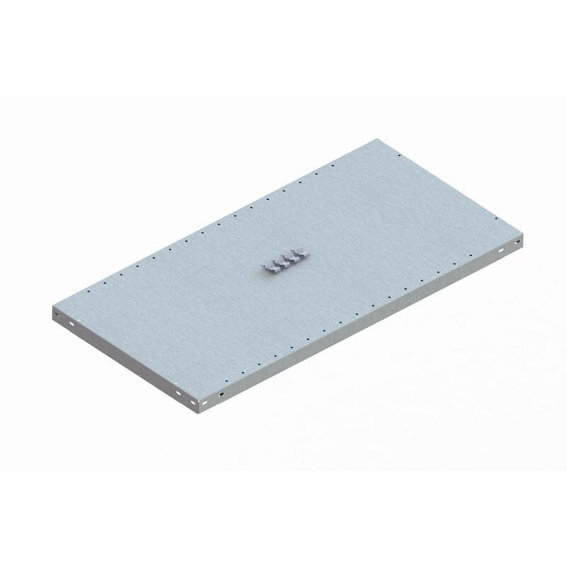 TABLETTE CLIP 1000X500X40MM 95576 - ZN 150KG  META
