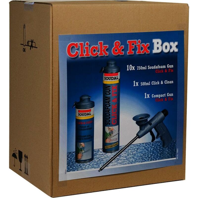 COMBIBOX SOUDAFOAM          CLICK&FIX BOX   SOUDAL