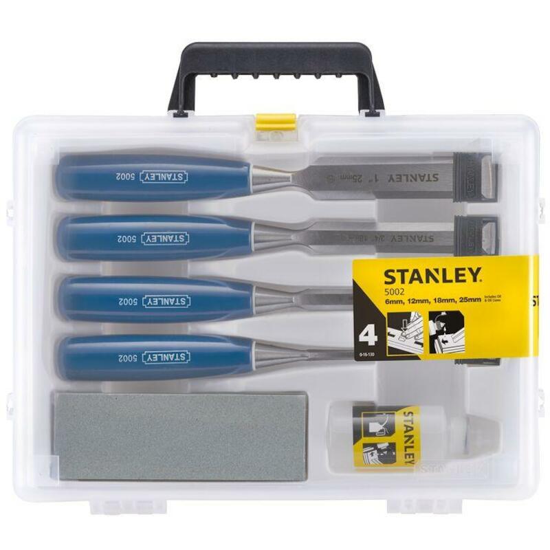 HOUTBEITELSET 6/12/18/25MM  0-16-130 6DLG  STANLEY