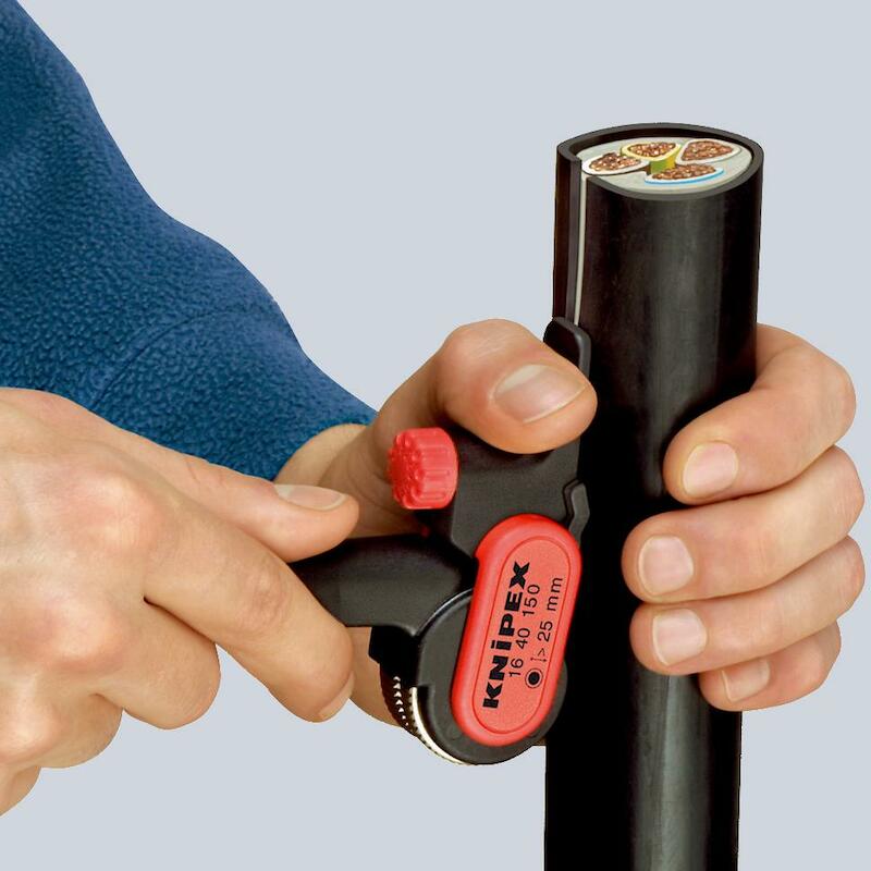 OUTIL À DÉNUDER >25MM       16 40 - 150MM   KNIPEX