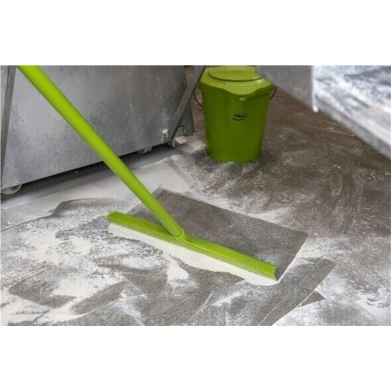 VLOERTREKKER - VIKAN 7140/3 - TPE RUBBER BLAUW 400MM