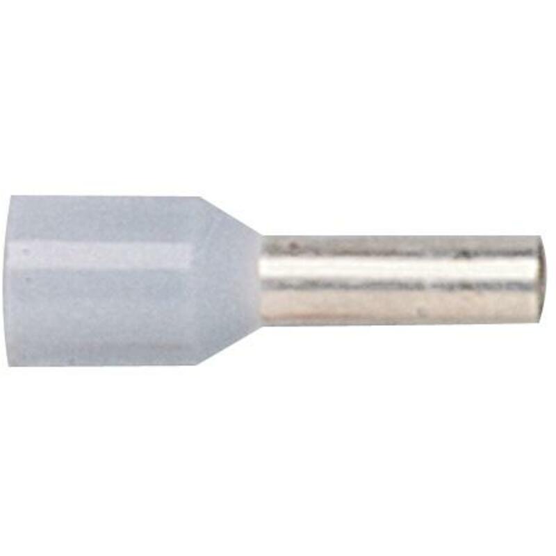 EMBOUT DE CABL.GRIS 2,5mm²  KV.129