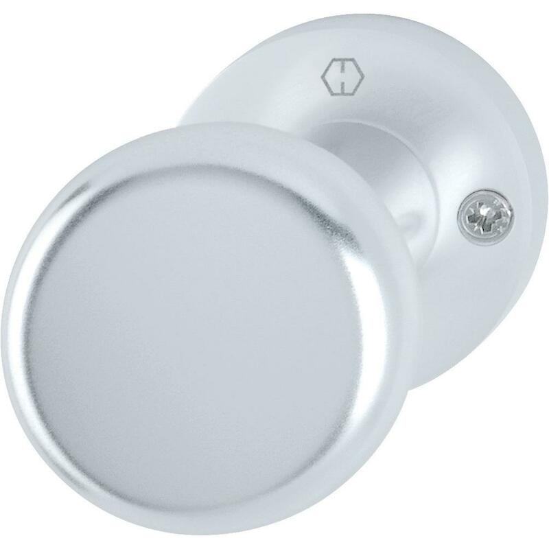 DEURKNOP OP ROZET F1 M12    53/11 - ALU      HOPPE