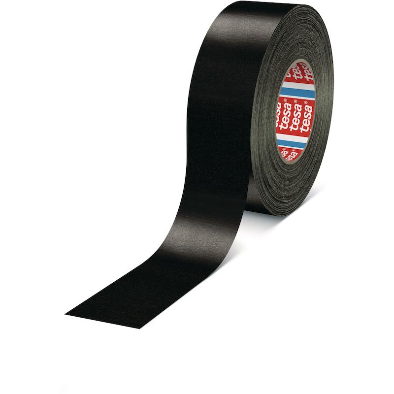 Tesa - Ruban toilé - Tesaband 4651 - Noir - 38 mm x 50 m - 310 µm - 19090885