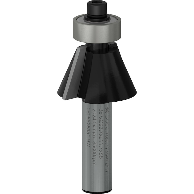 FASE-/KANTENFR.23,7X11,7 S8 2608628351 25°   BOSCH