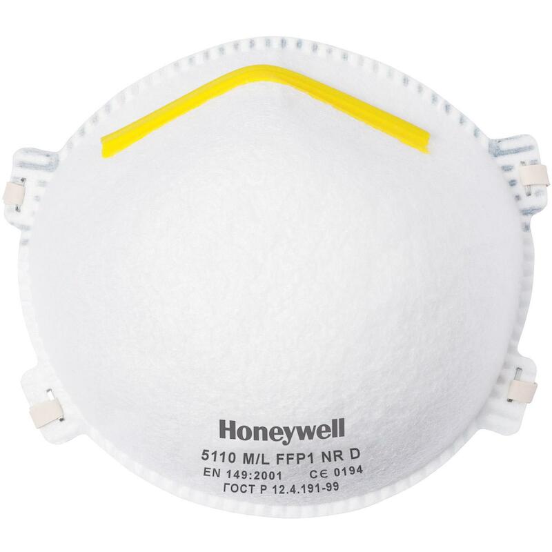 WEGWERPMASKER ZONDER VENTIEL - HONEYWELL 5110 - FFP1 M / L