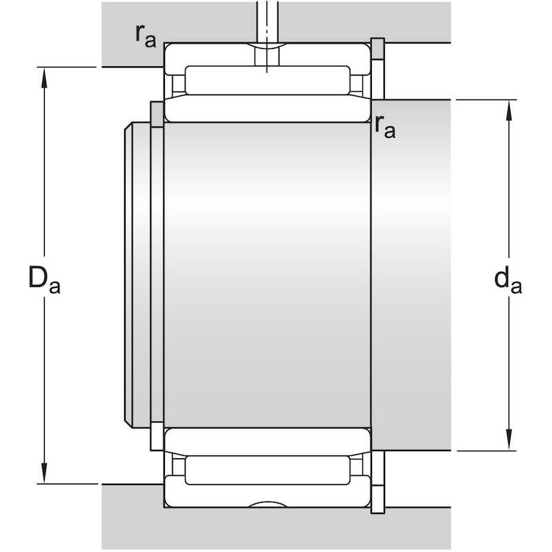 NAALDLAGER MET BINNENRING - SKF NKI 15/16