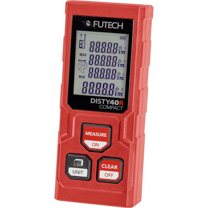 LASERAFSTANDSMETER          DISTY 40  2XAA  FUTECH