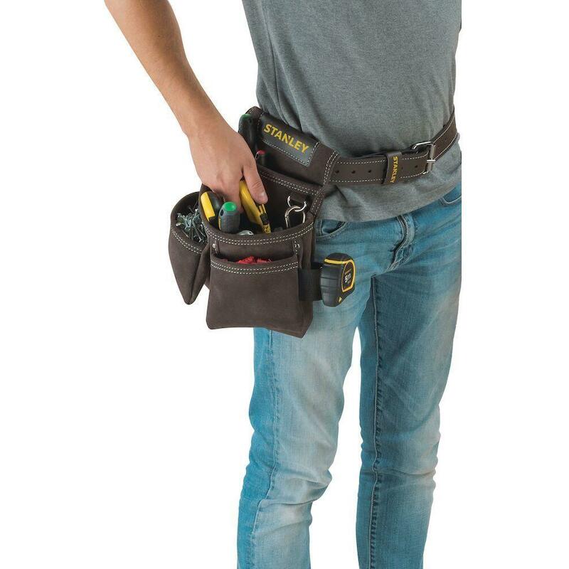 RIEM LEDER GRIJS 130CM      STST1-80119    STANLEY