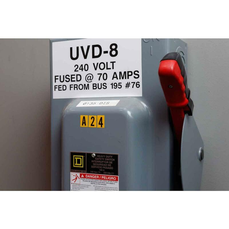 CIJFER - BRADY 015302 - '2' ZWART OP GEEL 22X38 MM(250 EA)
