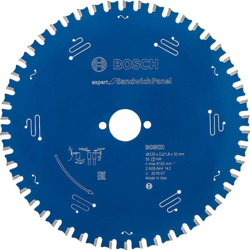 CIRKELZAAGB.235X2,2X30 SAND.2608644143 50T   BOSCH