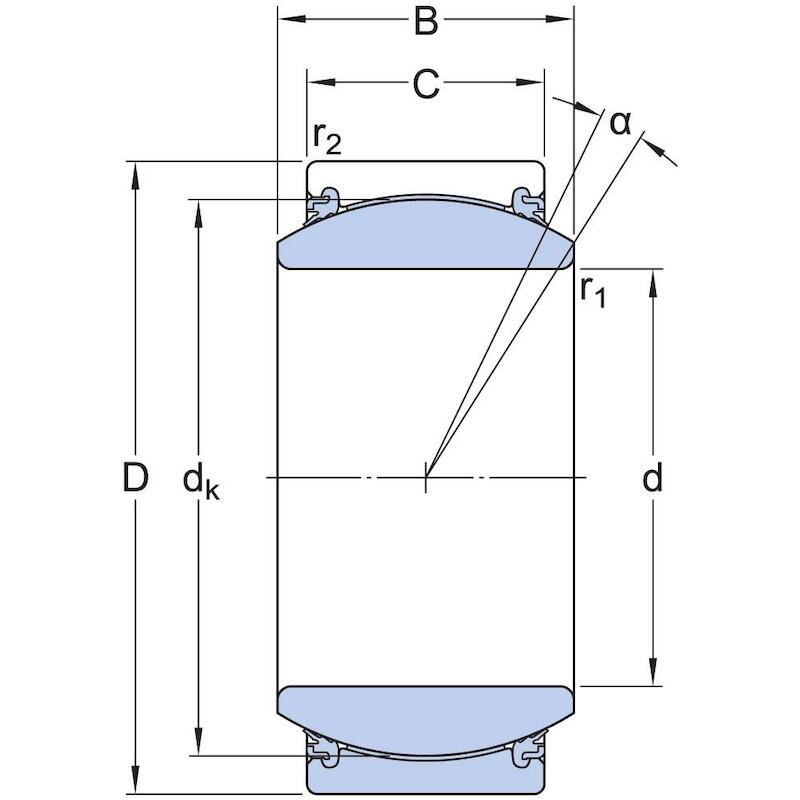 ROTULE                      GE 80 TXE-2LS      SKF