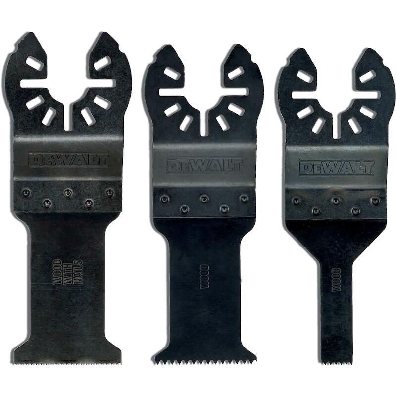 SET DE 3 SCIES MULTITOOL    DT20713-QZ (3PC)DEWALT