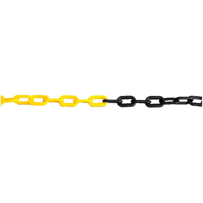 CHAINE SIGNALIS. PVC 8MM   WSIKETTGZ6 - JAUNE/NOIR