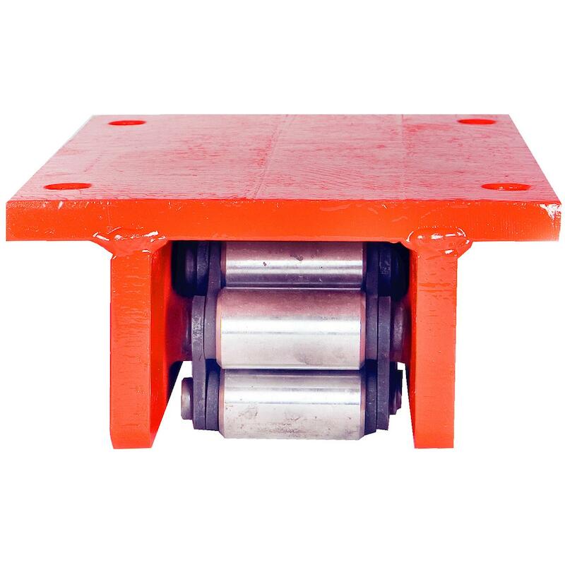200 TONNES HEAVY DUTY SKATE WITH GROOVED SIDE - SINGLE ROLLER DESIGN - RSG200 - HI-FORCE
