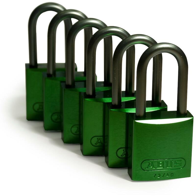 VERGRENDELING - BRADY 814076 - GROEN (6 EA)