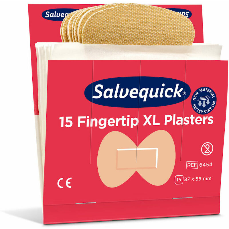 TEXTIELPLEISTER VINGERTOP   6454    (6X15ST) SALVE