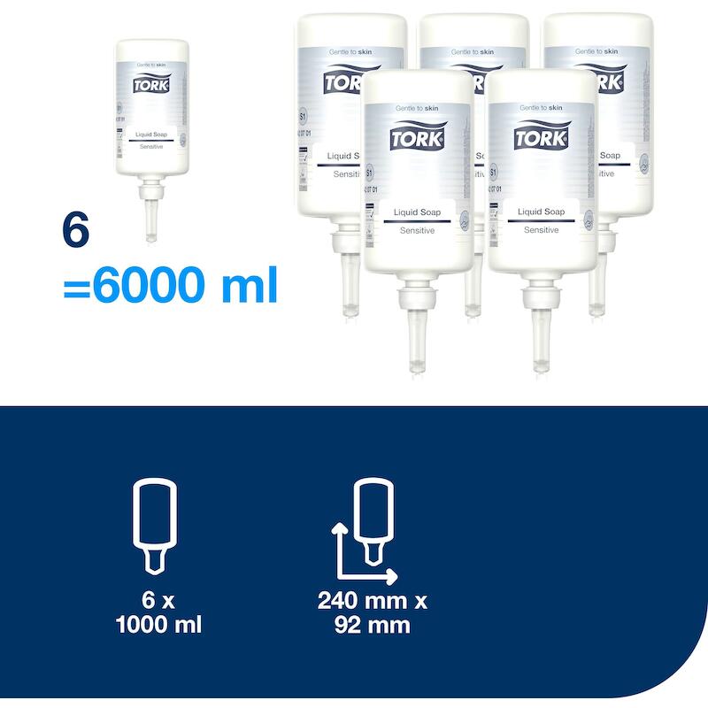 SAVON L.EXTRA MILD(MAINS)NP 420701 - 1L       TORK
