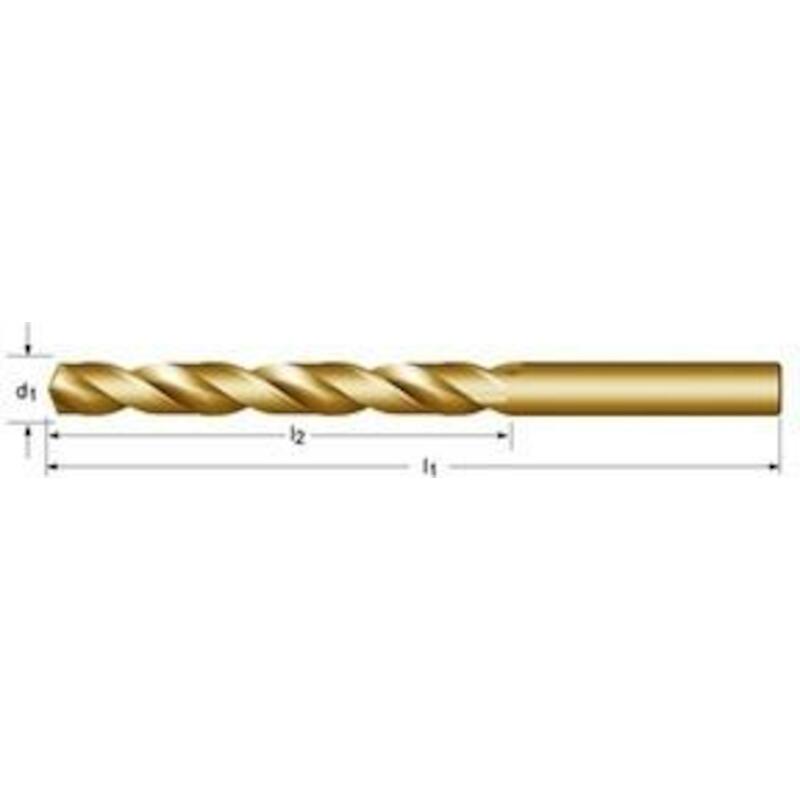 FORET À MÉT.HSS-CO 2,5X57MM A777            DORMER