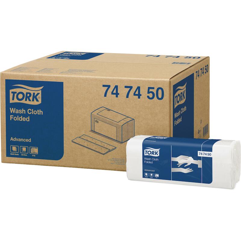 WASHANDJE ADVANCED FOLDED   747450-80ST-6L.   TORK