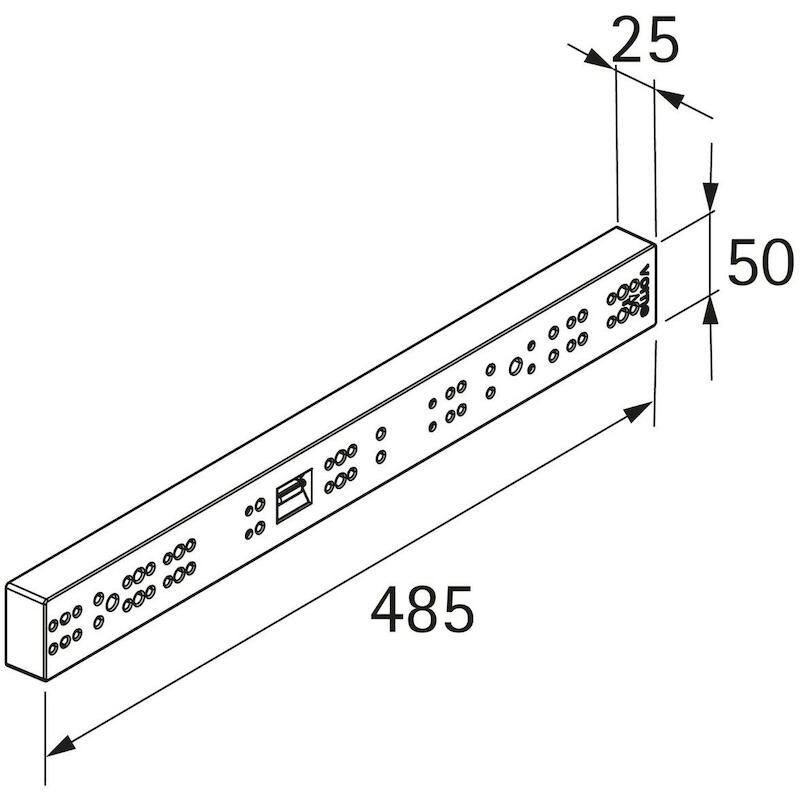 AFSTANDSPROFIEL 12X484X49             HETT-9115956