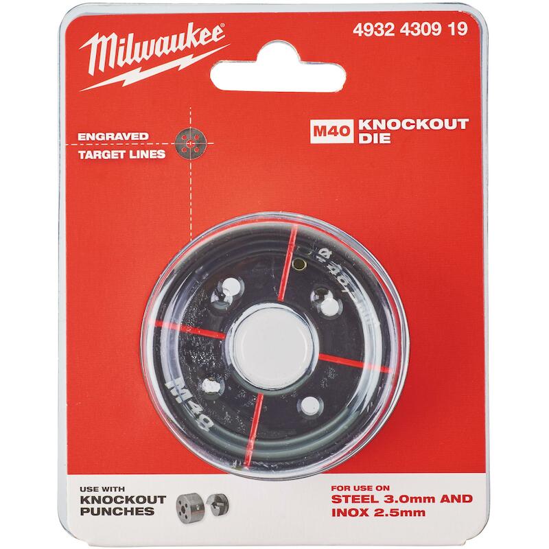 POINÇON 40,5MM              4932430919   MILWAUKEE
