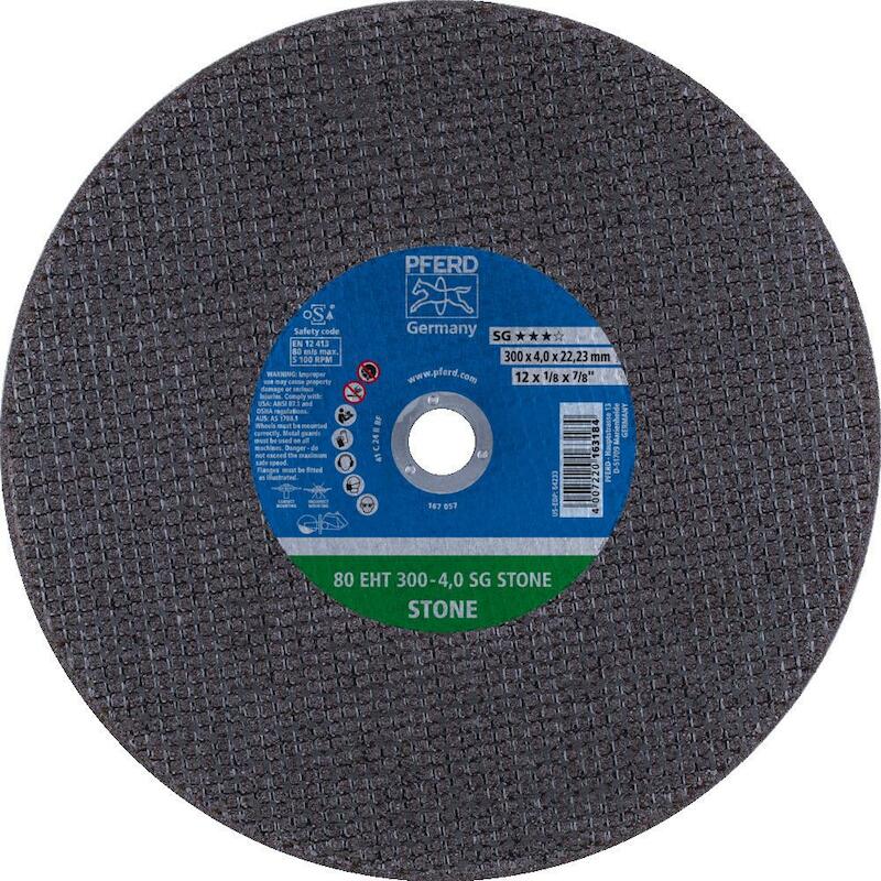 DISQUE TRONÇ. 300X4X22,23MM SGP STONE        PFERD