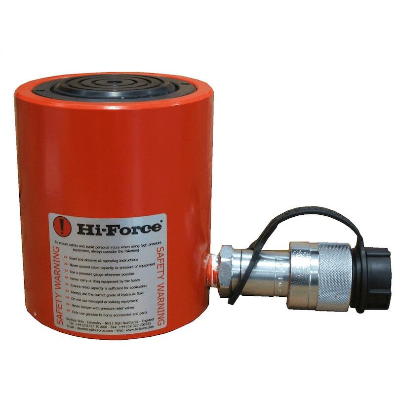 32 TONNE CAPACITY, SINGLE ACTING, LOW HEIGHT CYLINDER - HLS302 - HI-FORCE
