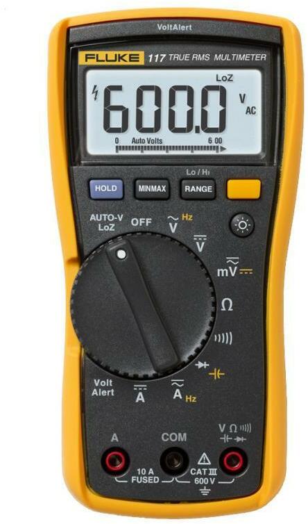 MULTIMÈTRE DIG.TRUE RMS     FLUKE-117 1X9V   FLUKE