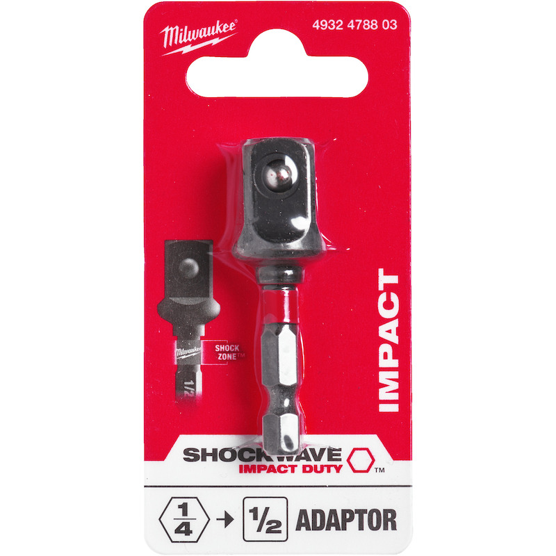 DOPADAPTER 1/2" VK-1/4" HEX 4932478803   MILWAUKEE
