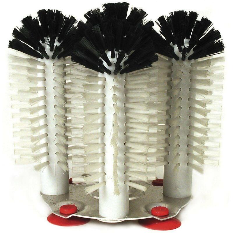 BROSSE À VERRE PLASTIQUE    125006 5 PIÈCES  BETRA