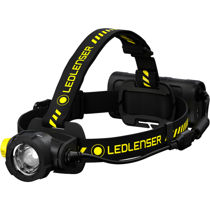 LAMPE FRONT.2500LM-250M-60U H15R WORK RECHARG. LED