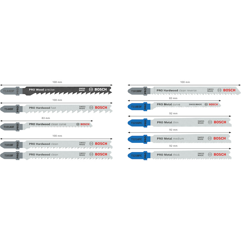 DECOUPEERZAAGBL.SET HO/MET. 2607011943 (10ST)BOSCH
