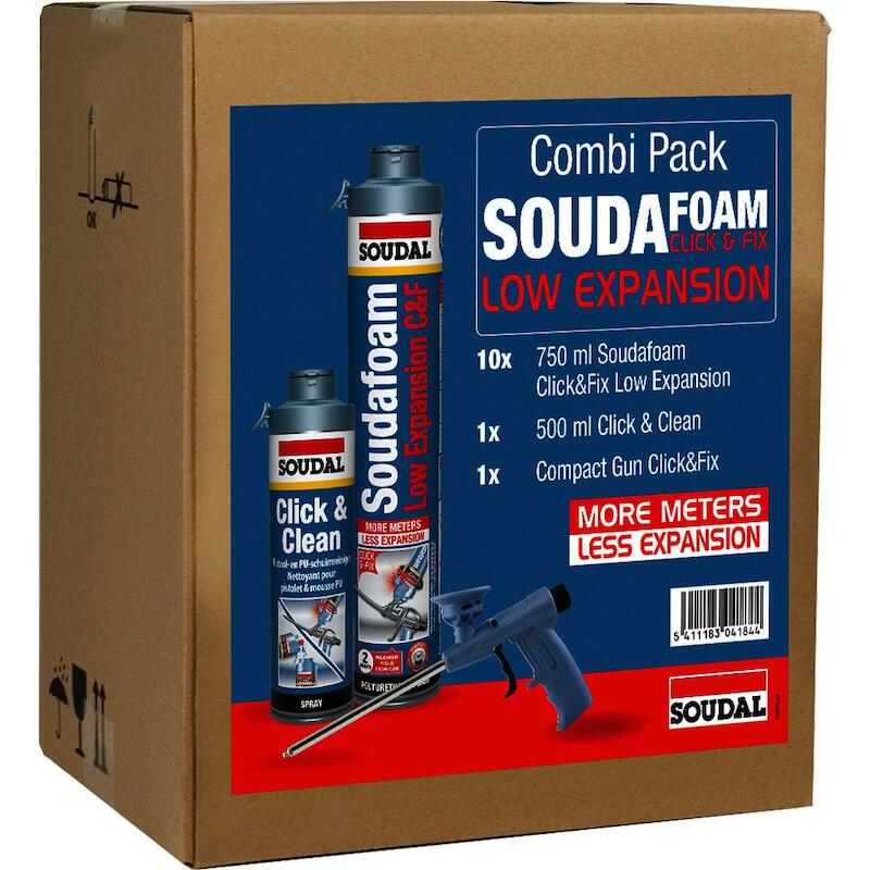 COMBIBOX SOUDAFOAM          LOW EXPANSION   SOUDAL