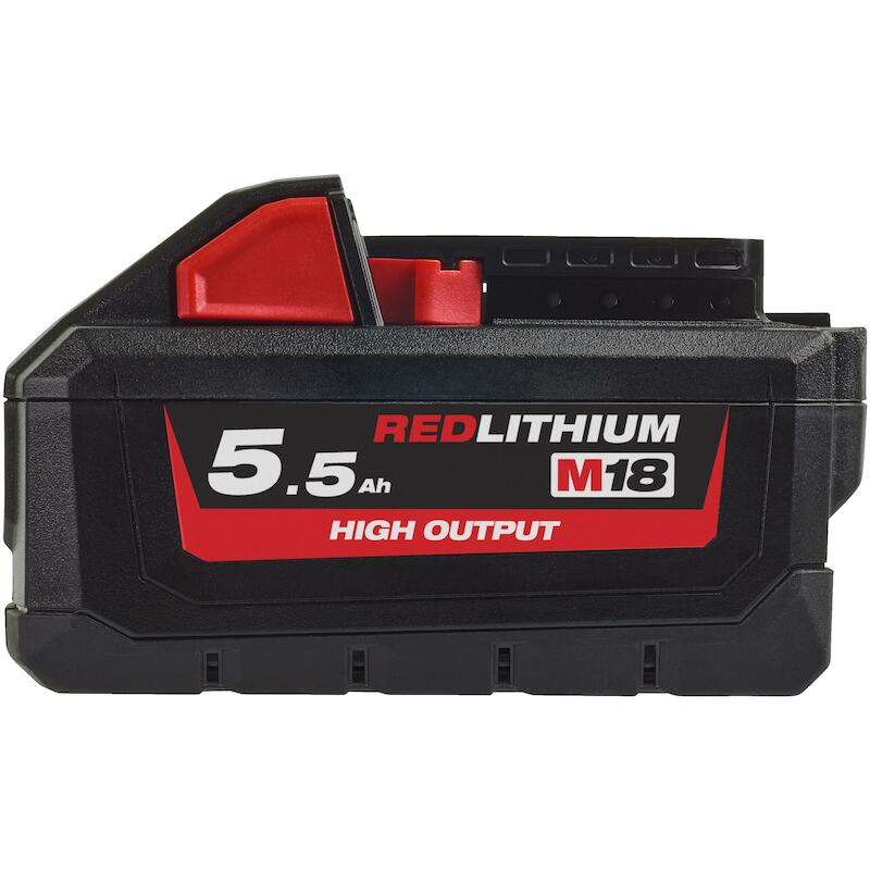ACCU LI-ION 18V/5,5AH       M18 HB5.5    MILWAUKEE