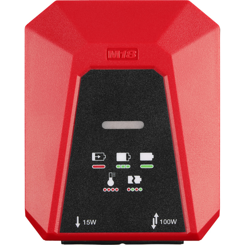 Milwaukee - Battery charger and power bank - M18 TC-0 - Li-ion - 18 V - 2.5 a - 08123303