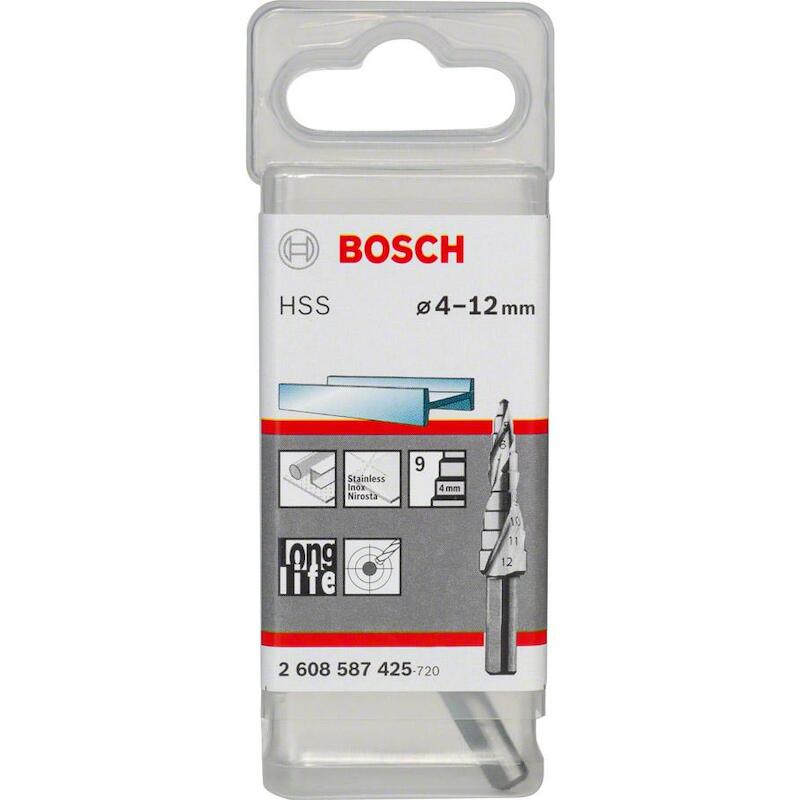 TRAPBOOR 4-12MM S6          2608587425(66,5MM)BOSC