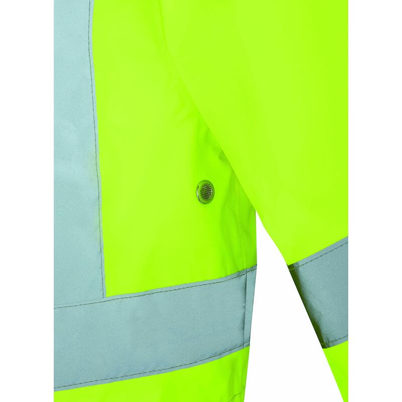 First - regenjas hoge zichtbaarheid - P70EHY4 - en iso 20471 klasse 3 - geel - maat L - 08137289