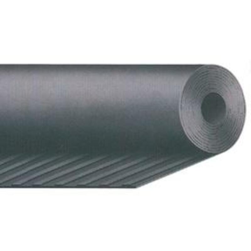 TAPIS STRIÉ LARGE 10X1M     SBR NOIR - 3MM