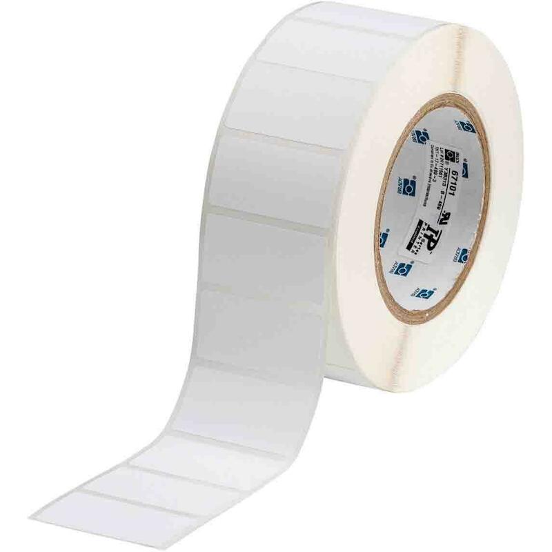 ETIQUETTE MAT BLANC         029896(3000) 50,8X25,4