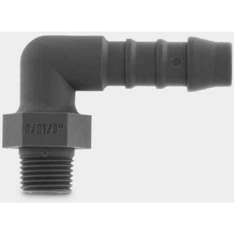 SLANGPILAAR 90°12MM X 1/2"M/BSPT WES12R1-2 NYL.NOR