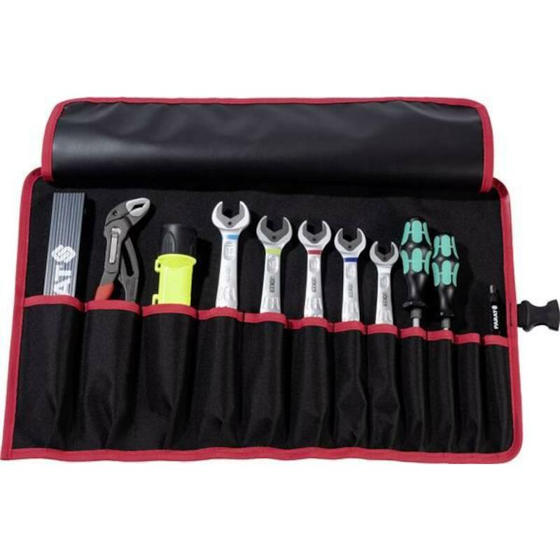 TROUSSE ENROUL.12 POUCHES   BASIC ROLL-UP CASE PAR