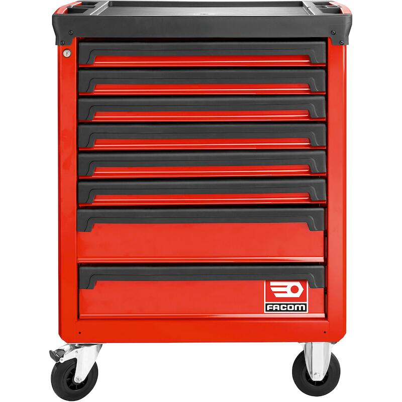 GEREEDSCHAPSWAGEN 8L. ROOD  ROLL.8M3A        FACOM